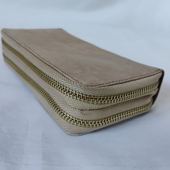 Women's Large Vintage Embossed Leather Chicago White Sox Wallet MLB Baseball Y2K - Picture 5 of 14